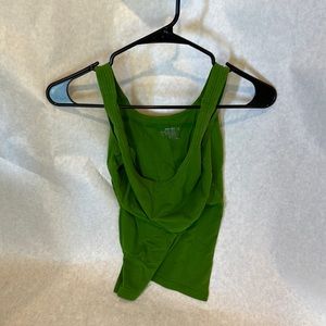Green summer tank